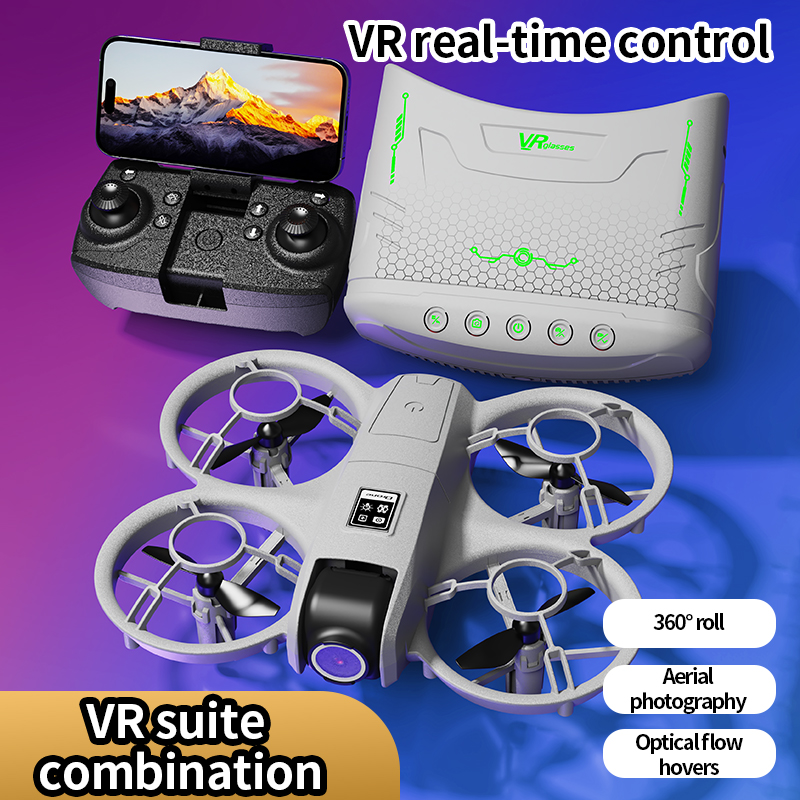 Drone Gimbal Mount - X228 VR FPVドローン HDデュアルカメラ搭載 ブラシレスモーター WIFI