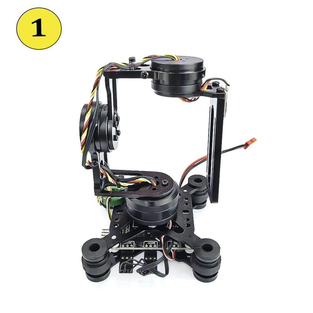 Storm32 BGC 3/2軸軽量ブラシレスジンバルカメラ - Drone Gimbal 3 Axis のレビューと価格
